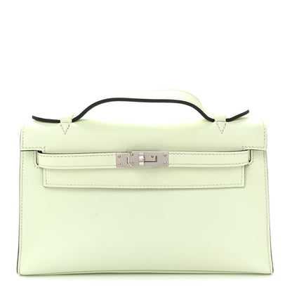 Hermes Swift Kelly Pochette Clutch Vert Fizz 1 of 12