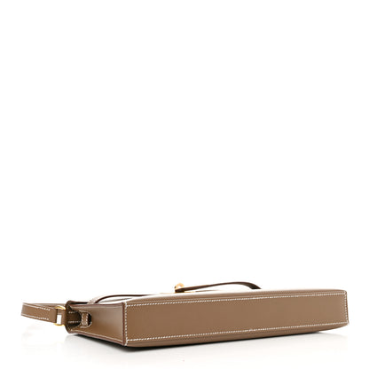 Hermes Madame Calfskin Kelly Elan Etoupe 4 of 11