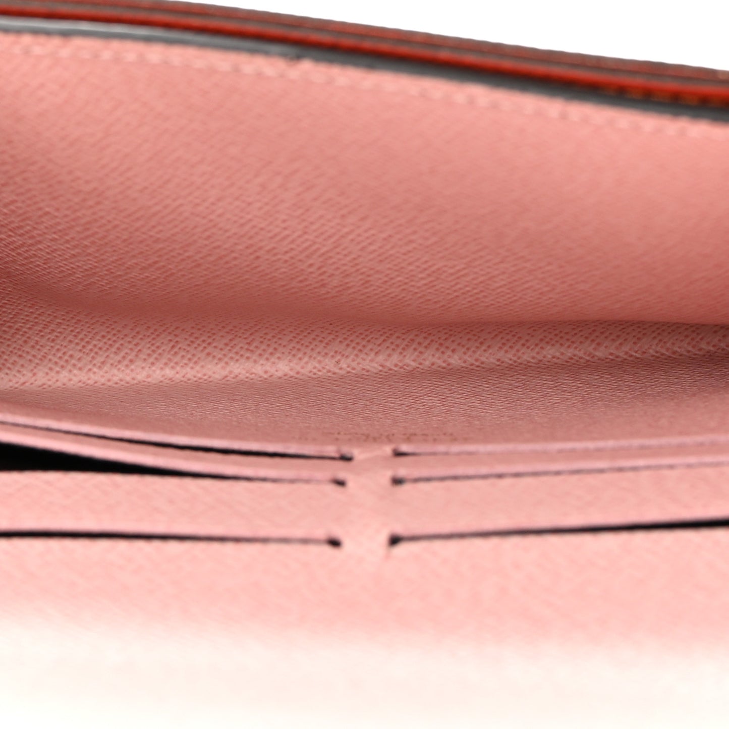 Monogram Jeanne Wallet Rose Ballerine