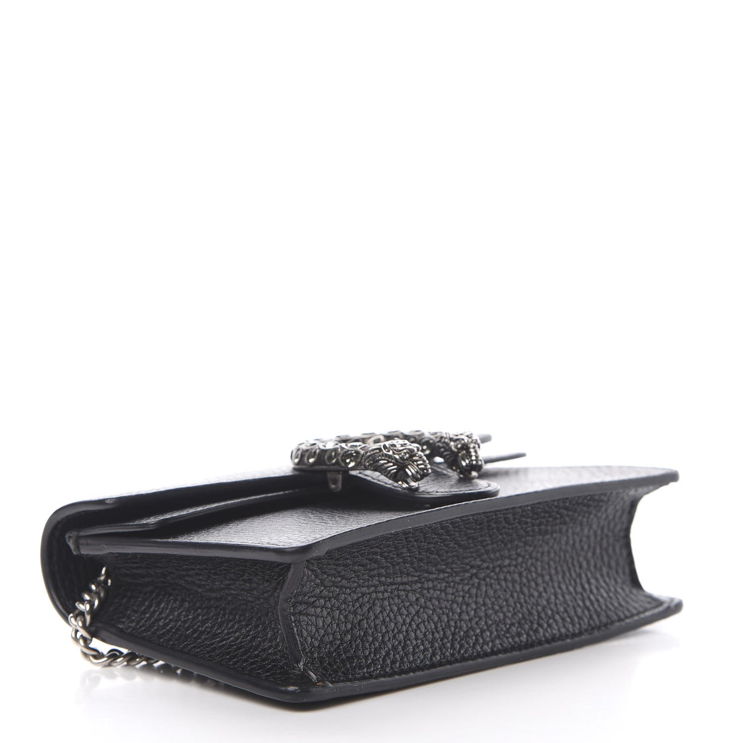 Calfskin Super Mini Dionysus Shoulder Bag Black