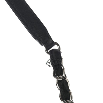 Chanel Canvas Pearl Medium Deauville Tote Black 10 of 11