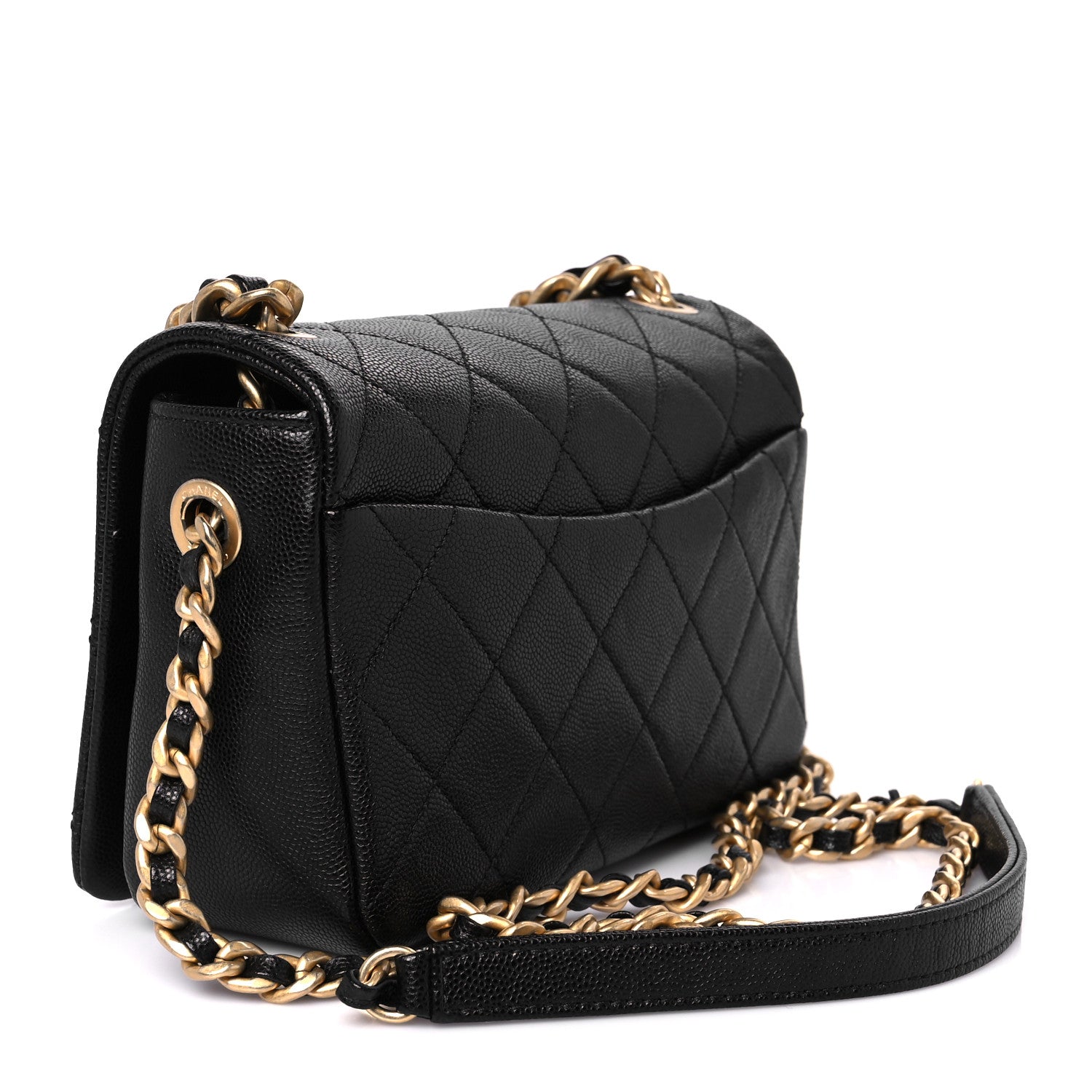 Chanel Caviar Quilted Small Fashion Therapy Flap Bag Black 3 of 11