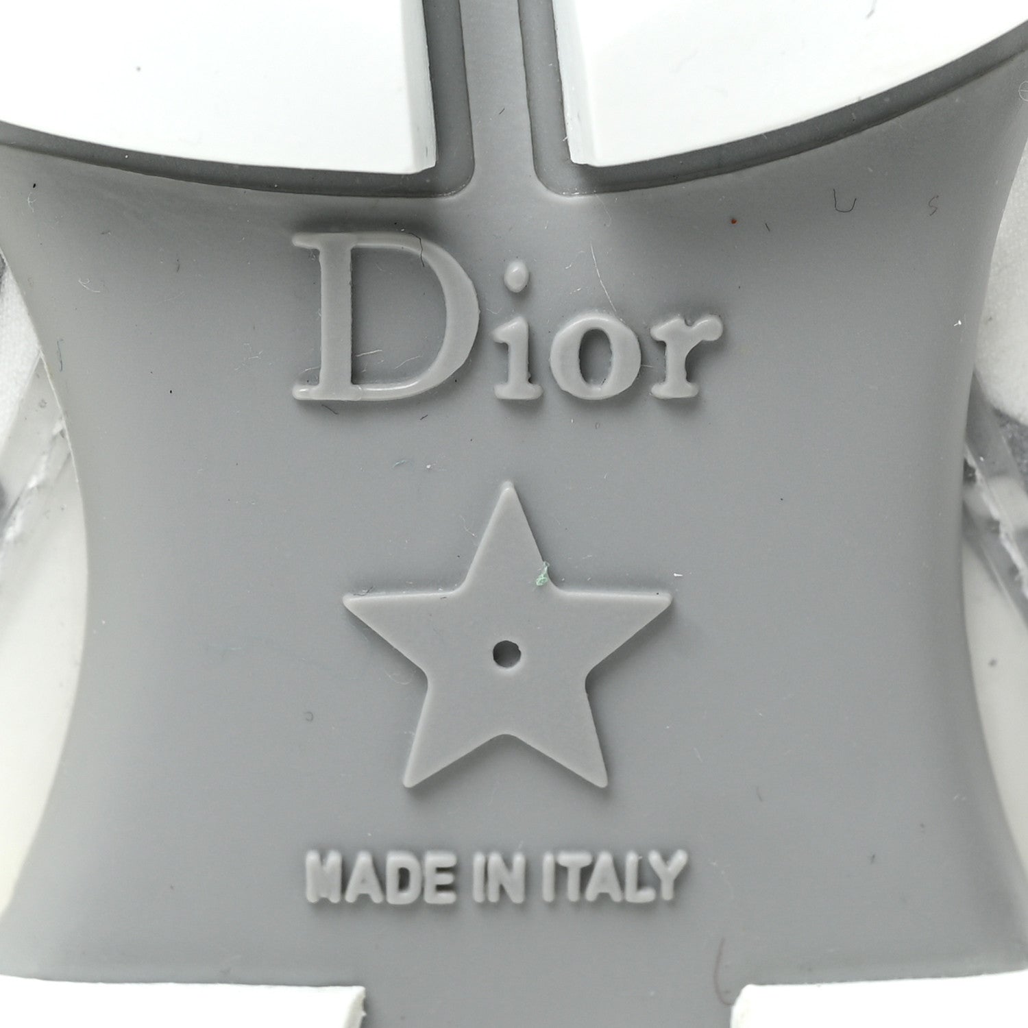 Christian Dior Neoprene Rubber Spatial Print Womens D-Connect Sneakers 38.5 White 11 of 15