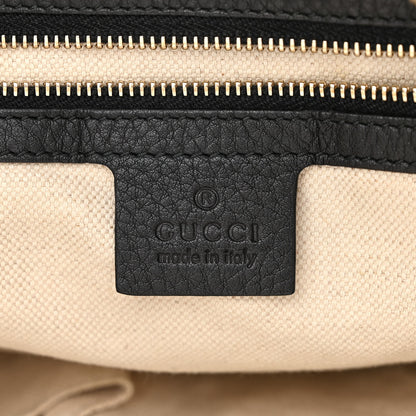 Gucci Pebbled Calfskin Small Miss GG Hobo Black 6 of 10