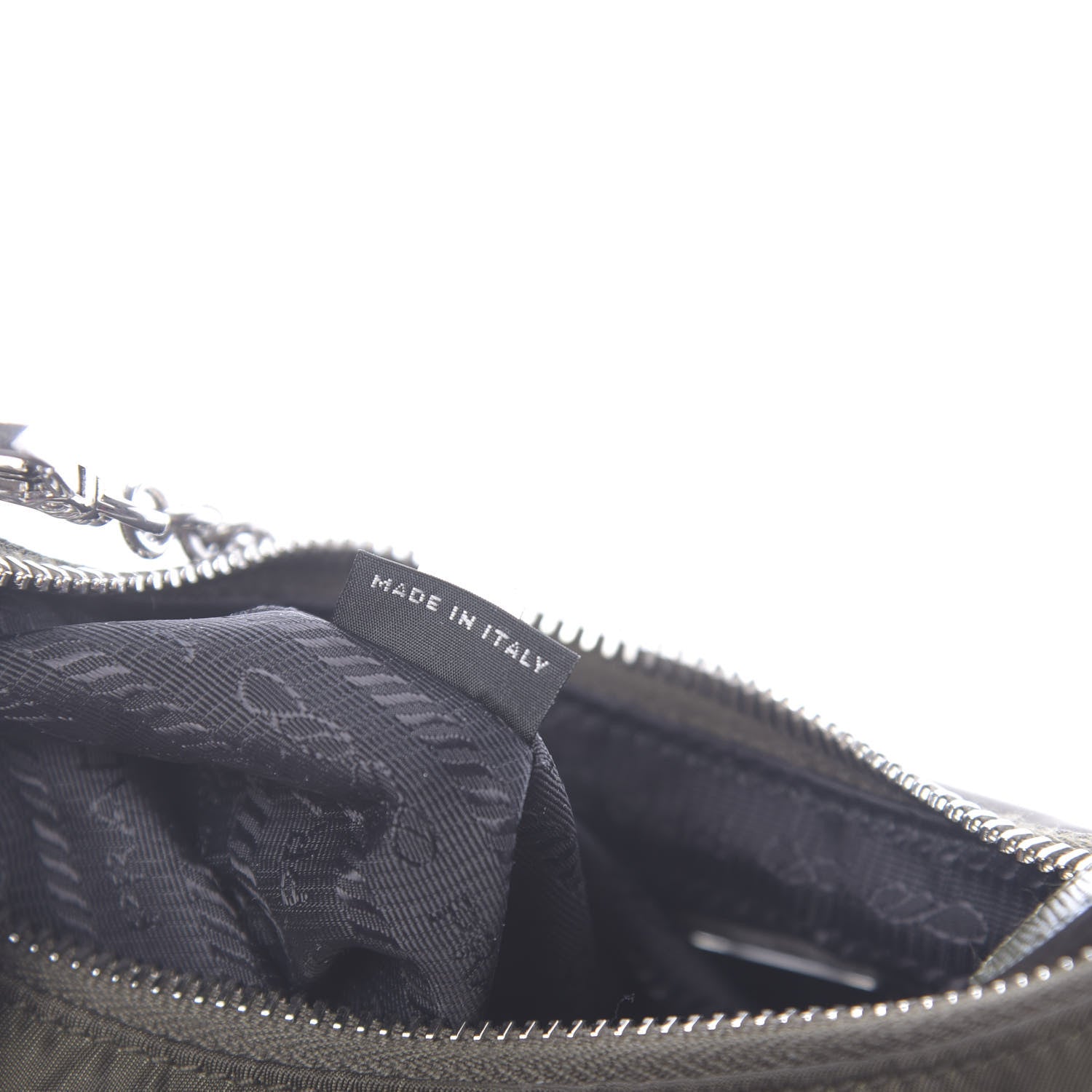Prada Tessuto Nylon Saffiano Re-Edition 2005 Shoulder Bag Mimetico 7 of 10