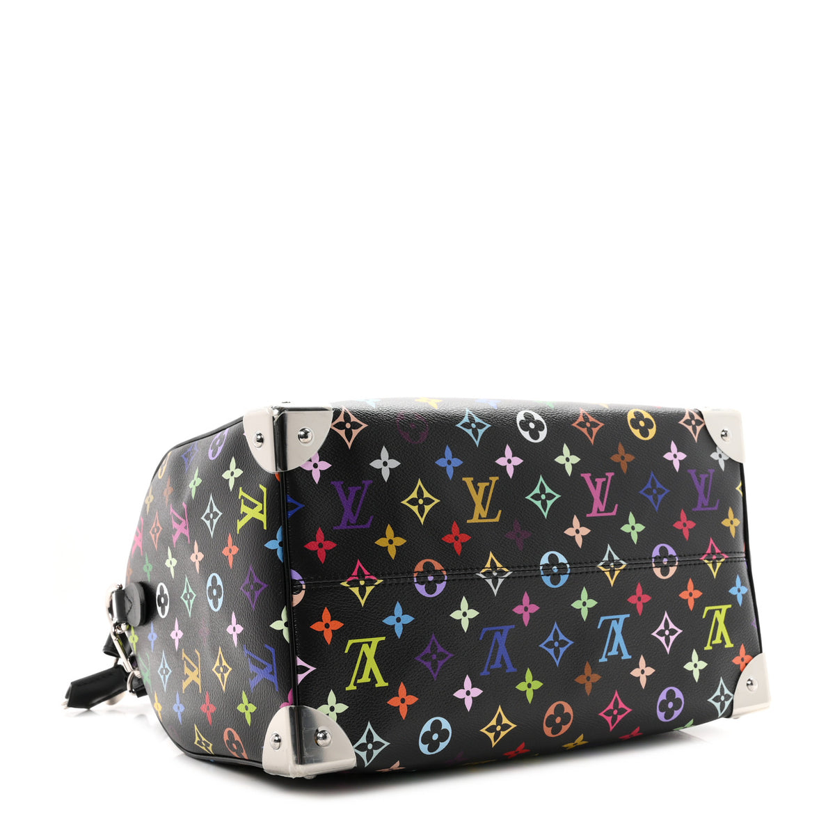 LV X TM Monogram Multicolor Speedy Soft 30 Black