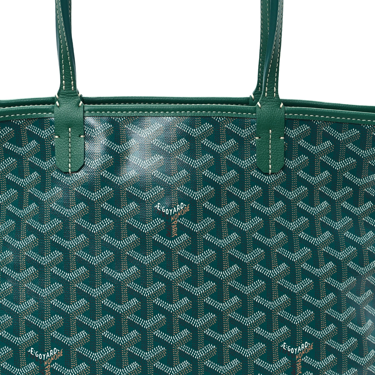 Goyard Goyardine Artois PM Green 8 of 10