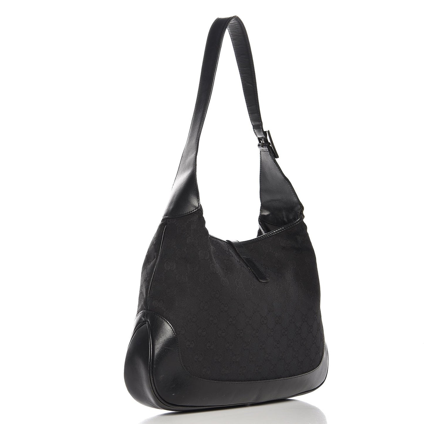Monogram Small Jackie O Hobo Black