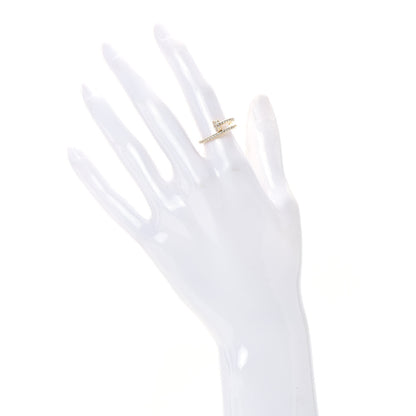 Cartier 18K Yellow Gold Diamond Juste Un Clou Paved Ring 51 5.75 2 of 5