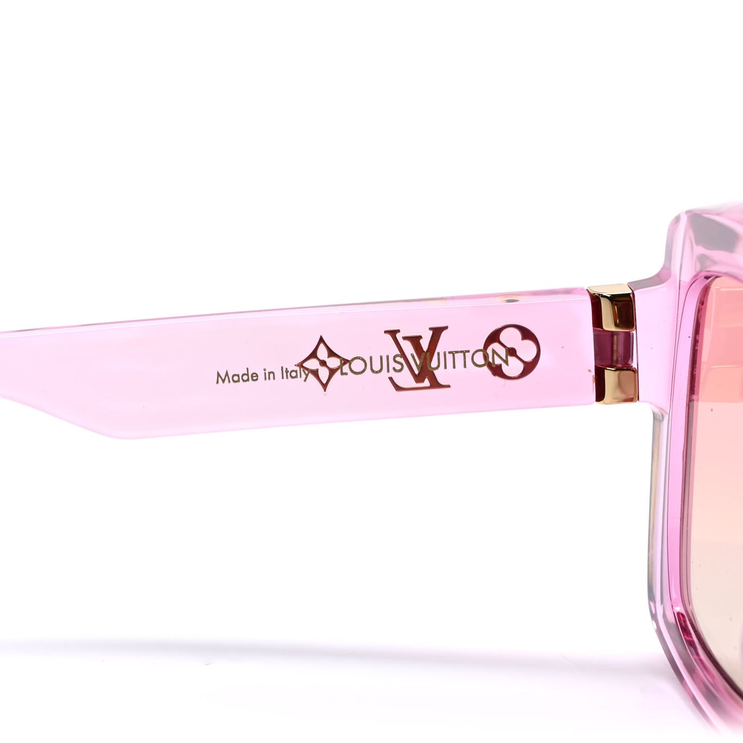 Acetate Square Loya Transparent Sunglasses Z1459E Pink