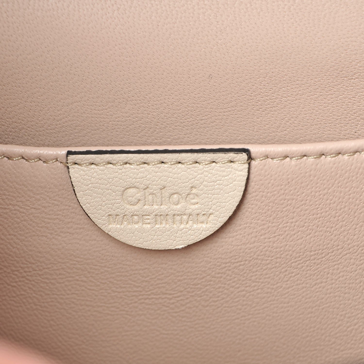 Chloe Goatskin Medium Elsie Shoulder Bag Black White 6 of 7