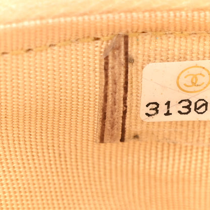 Chanel Metallic Caviar Quilted Mini Top Handle Vanity With Chain Gold 7 of 11