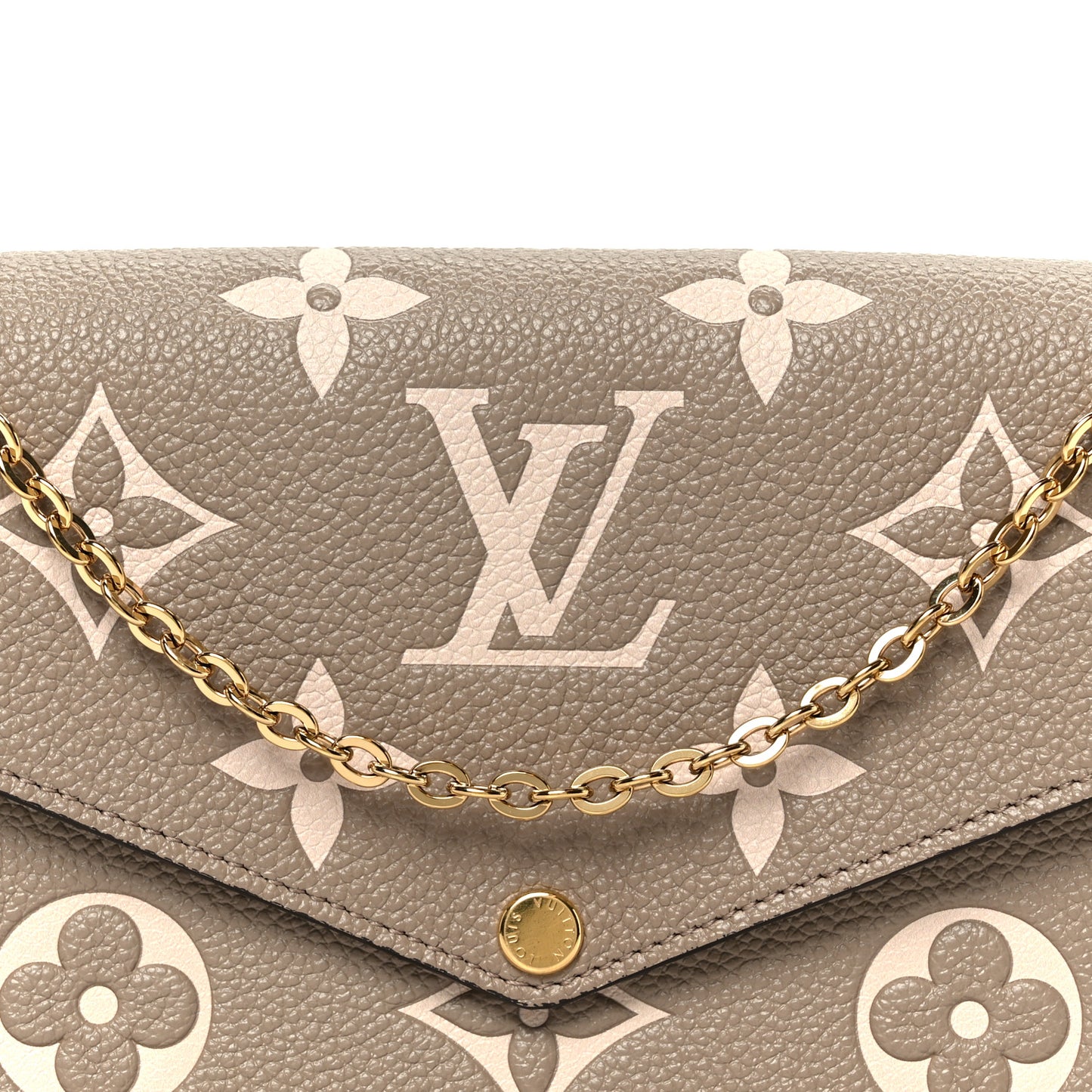 Empreinte Monogram Giant Felicie Pochette Tourterelle Creme