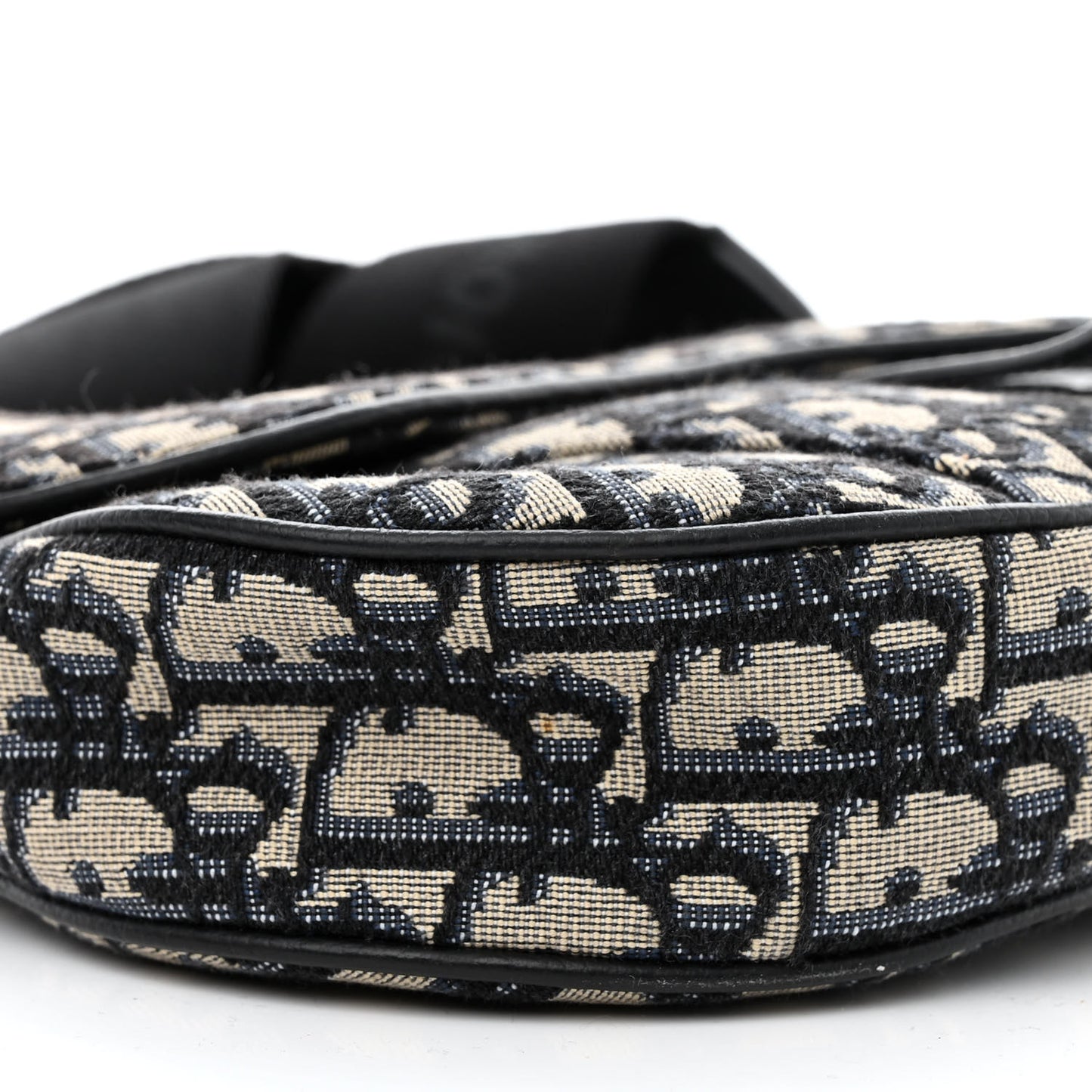 Oblique Mens Saddle Bag Blue