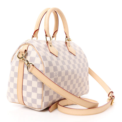 Louis Vuitton Damier Azur Speedy Bandouliere 25 3 of 12