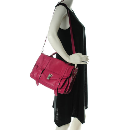 Proenza Schouler Lambskin Medium PS1 Satchel Fleur De Lys 2 of 7