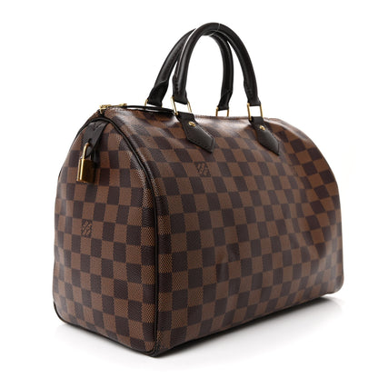 Louis Vuitton Damier Ebene Speedy 30 3 of 11