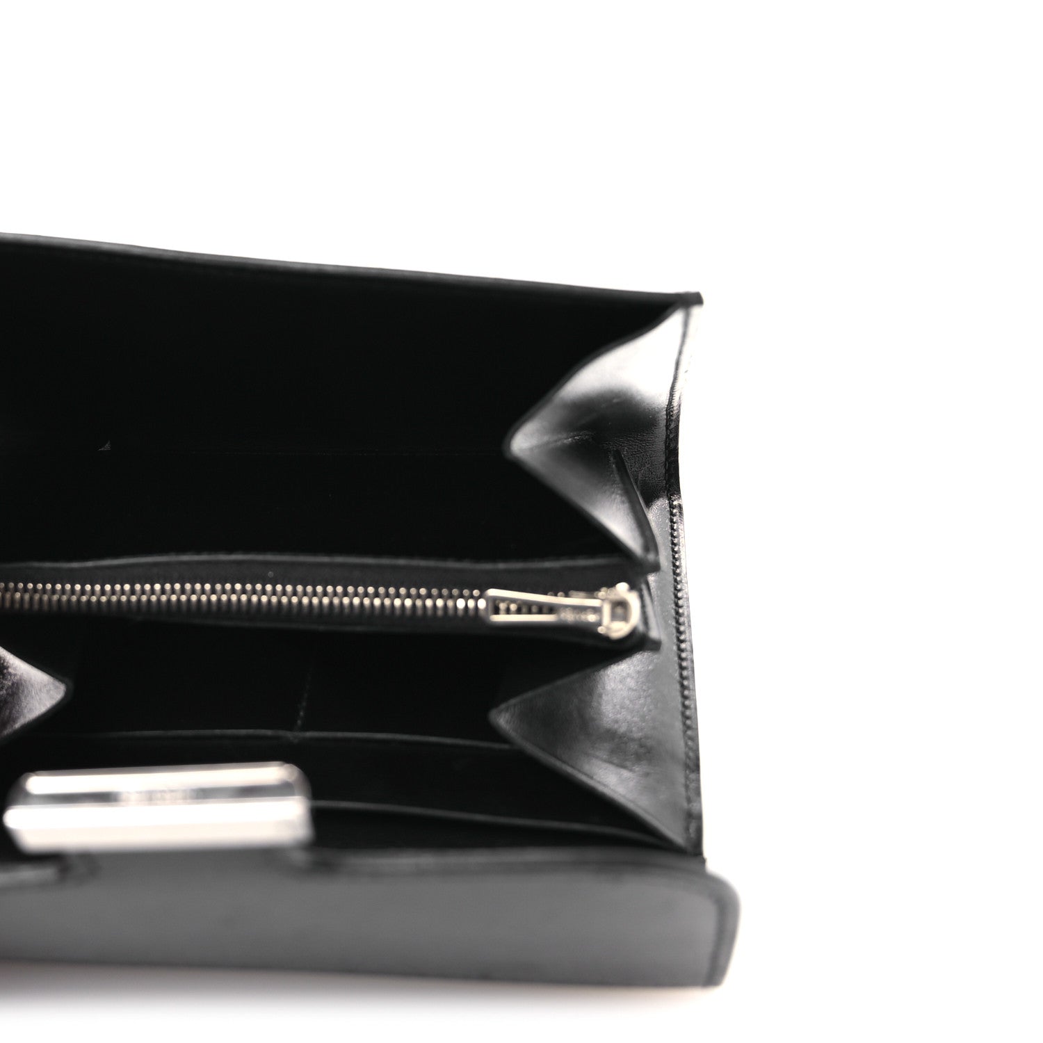 Hermes Box Constance Short Wallet Black 5 of 12