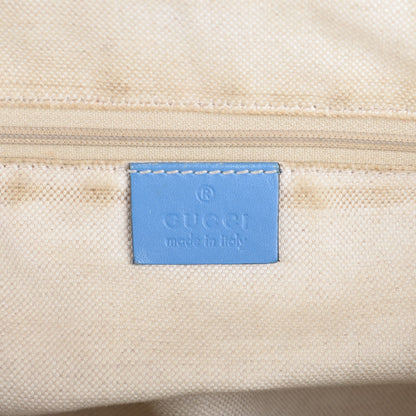 Gucci Monogram Medium Sukey Tote Blue 6 of 7
