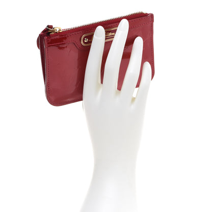 Louis Vuitton Vernis Key Pouch Pomme D'Amour 2 of 8
