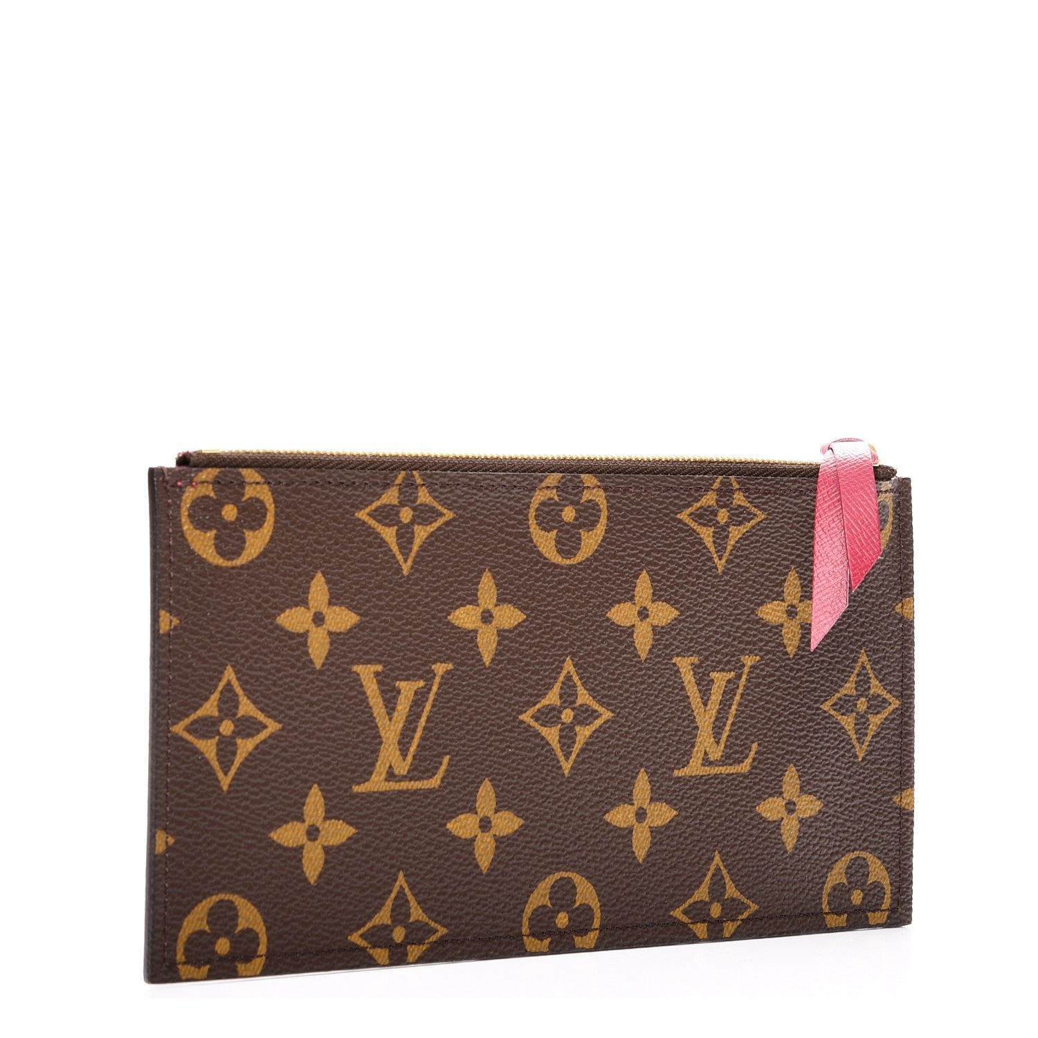 Louis Vuitton Monogram Felicie Chain Wallet Zippered Insert 3 of 6