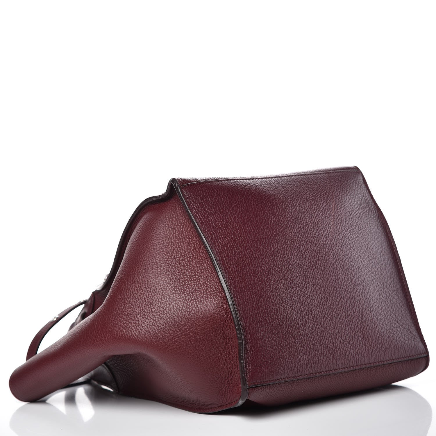 Celine Supple Grained Calfskin Small Big Bag Wine 4 of 13