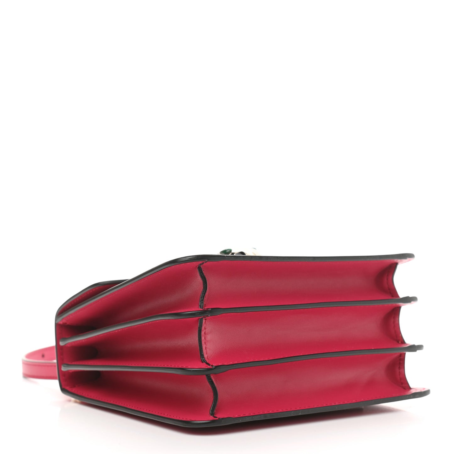 Calfskin Serpenti Forever Top Handle Pink