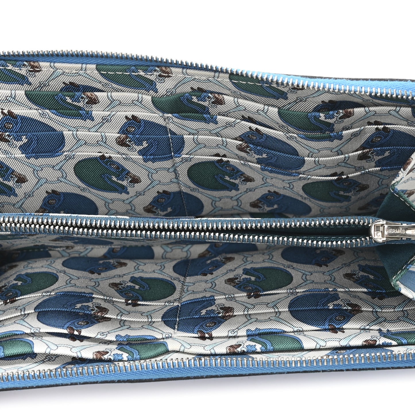 Epsom Silk'In Wallet Blue Izmir