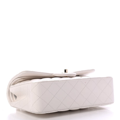 Chanel Caviar Quilted Small Double Flap White 3 of 4