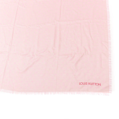 Louis Vuitton Wool Silk Monogram Shawl 2 of 4