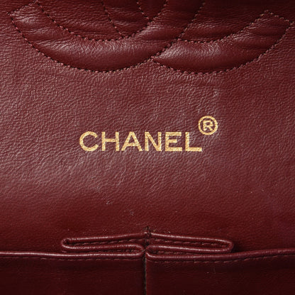 Chanel Lambskin Quilted Medium Double Flap Black 7 of 12