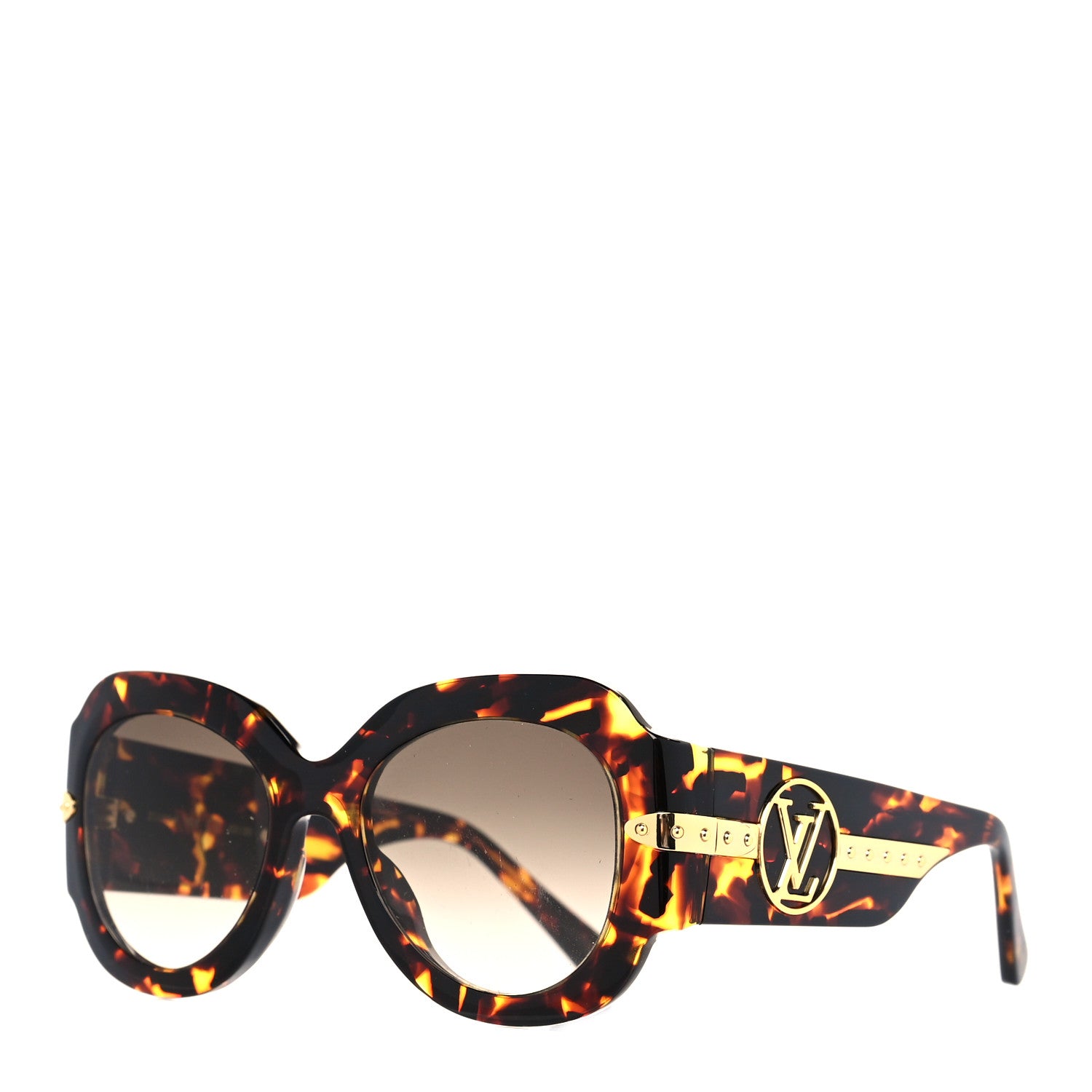 Louis Vuitton Acetate Paris Texas Sunglasses Z1133W Dark Tortoise 1 of 7