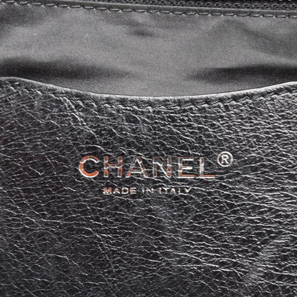 Chanel Glazed Calfskin On The Road Tote Black 8 of 8