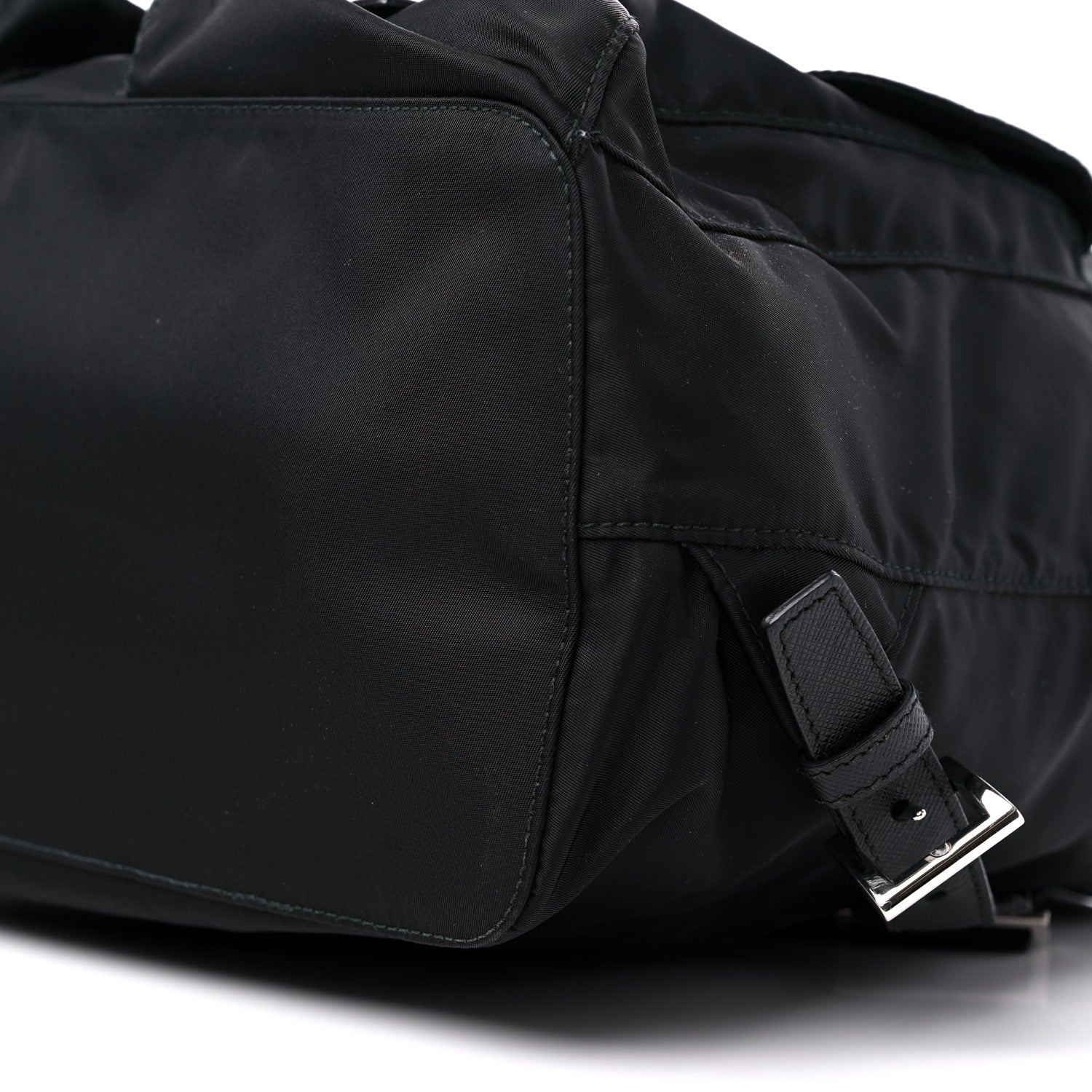 Prada Re-Nylon Saffiano Medium Backpack Black 9 of 9