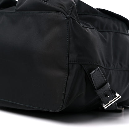 Prada Re-Nylon Saffiano Medium Backpack Black 9 of 9
