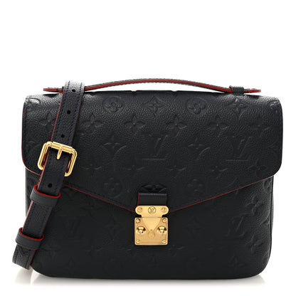 Louis Vuitton Empreinte Pochette Metis Marine Rouge 1 of 10
