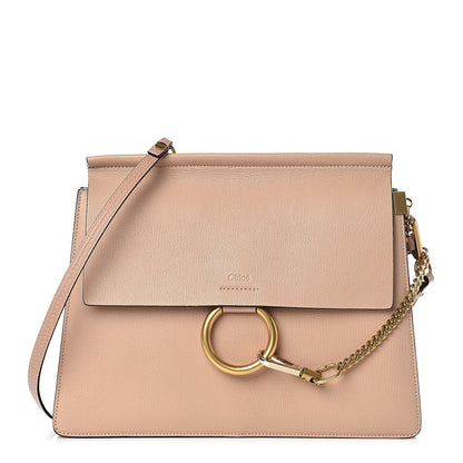 Chloe Goatskin Medium Faye Shoulder Bag Biscotti Beige 1 of 10