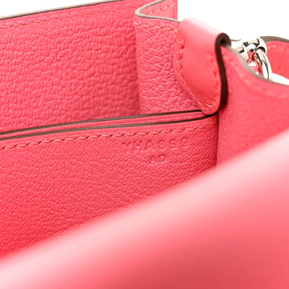 Hermes Evercolor Mini Sac Roulis Rose Azalee 7 of 10