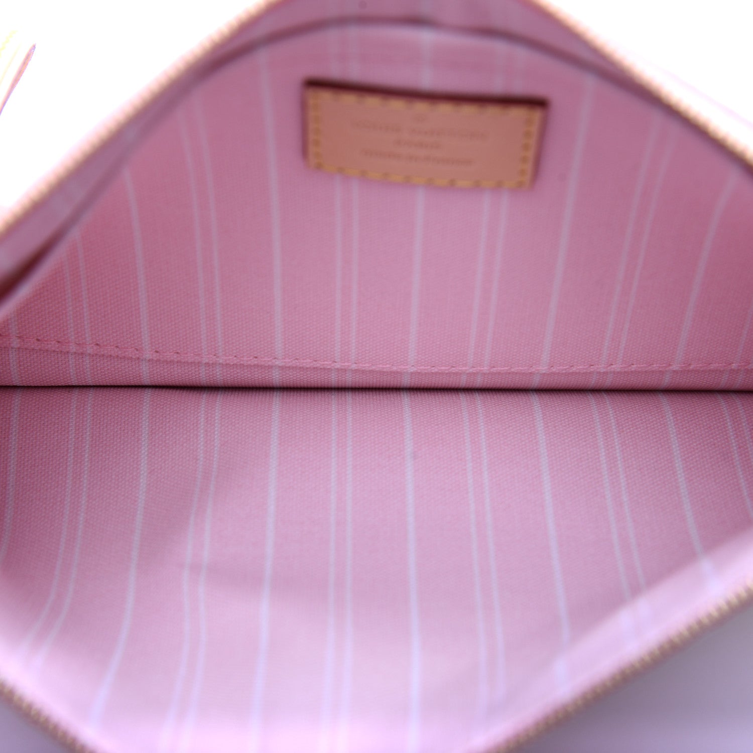 Louis Vuitton Monogram By The Pool Neverfull MM Pochette Light Pink 4 of 10