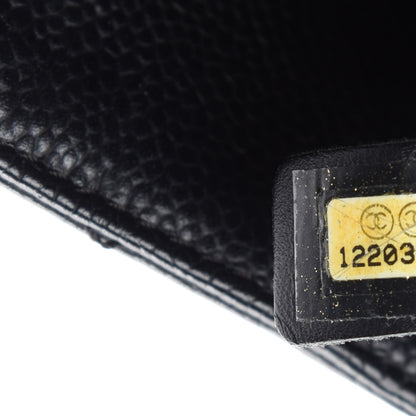 Chanel Caviar Quilted Grand Shopping Tote GST Black 9 of 10