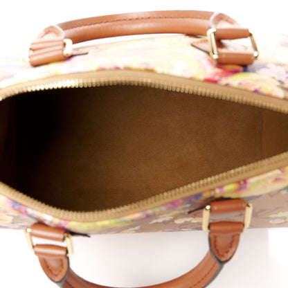 Louis Vuitton Metallic Monogram LV Garden Speedy Bandouliere 25 Gold 5 of 12