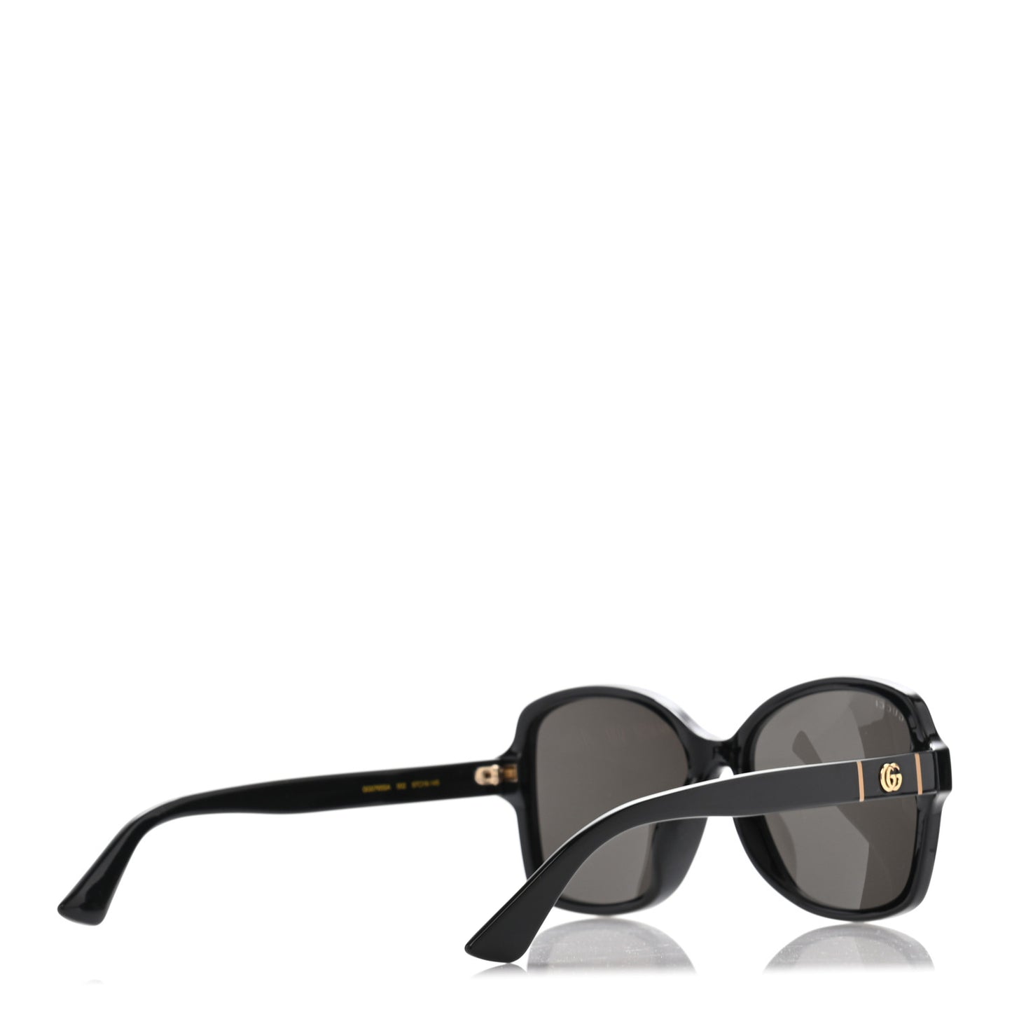 Acetate Square Sunglasses GG0765SA Black