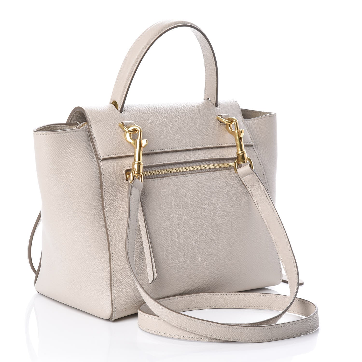 Celine Grained Calfskin Micro Belt Bag Linen 3 of 9
