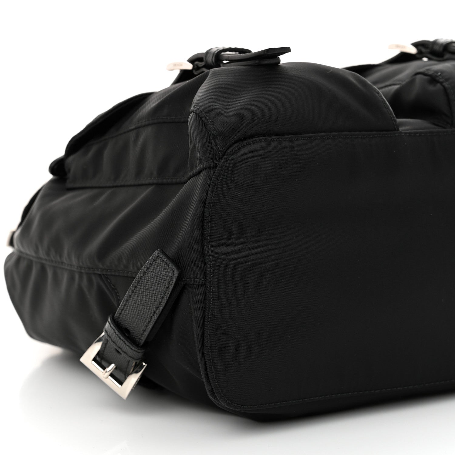 Prada Re-Nylon Vela Small Backpack Black 9 of 11