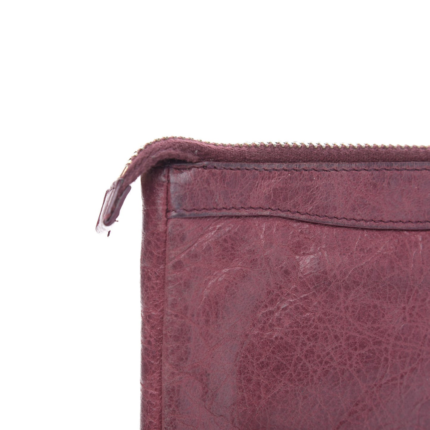 Agneau Giant 12 Gold Hardware M Porte-Monnaie Coin Purse Cassis