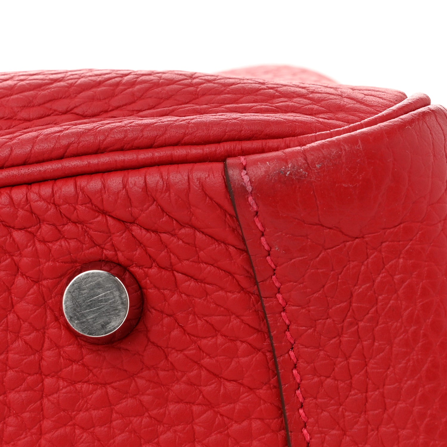 Hermes Taurillon Clemence Lindy 30 Rouge Casaque 11 of 14