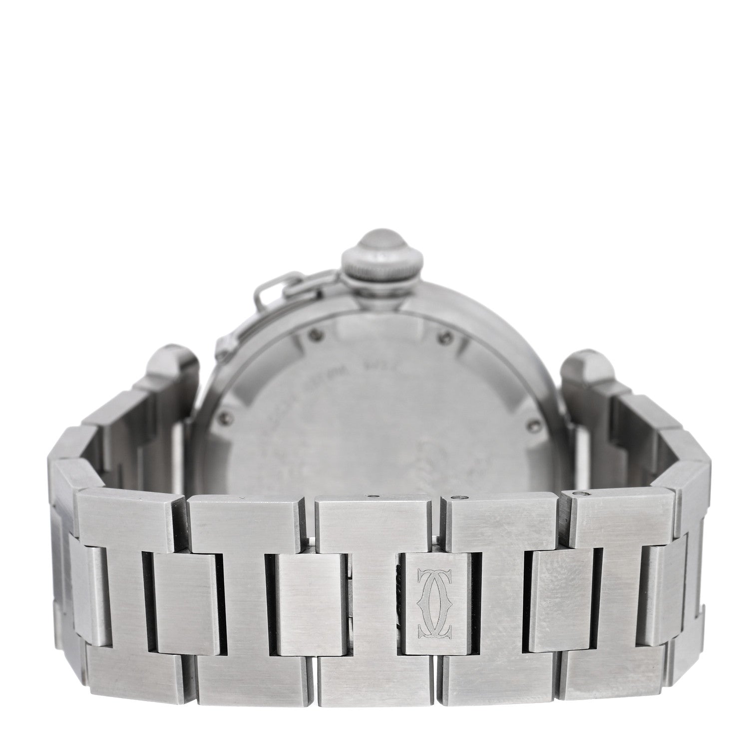 Cartier Stainless Steel 35mm Pasha Automatic Watch Pink 3 of 5