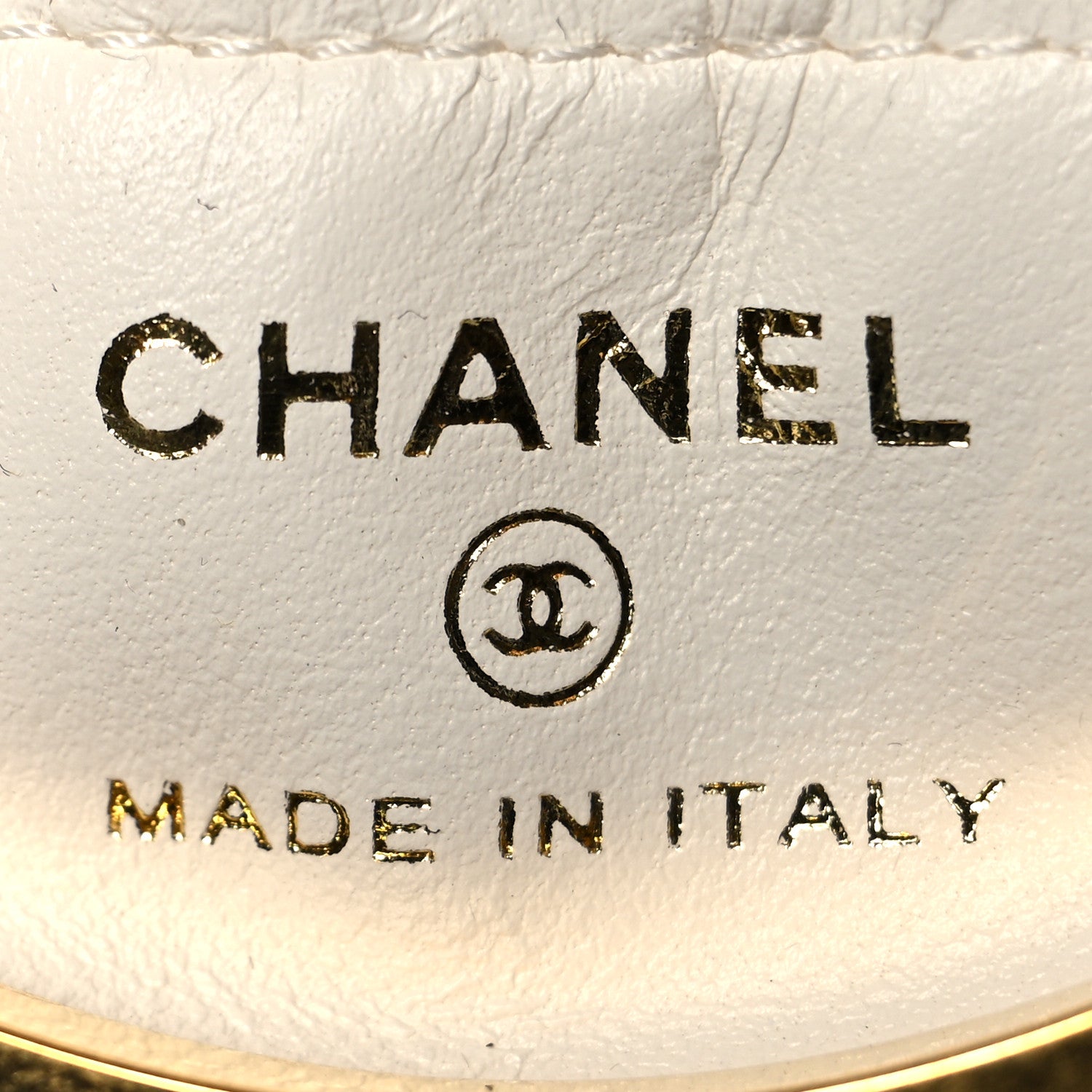 Chanel Lambskin Quilted Sphere Minaudiere Chain Clutch White 7 of 8