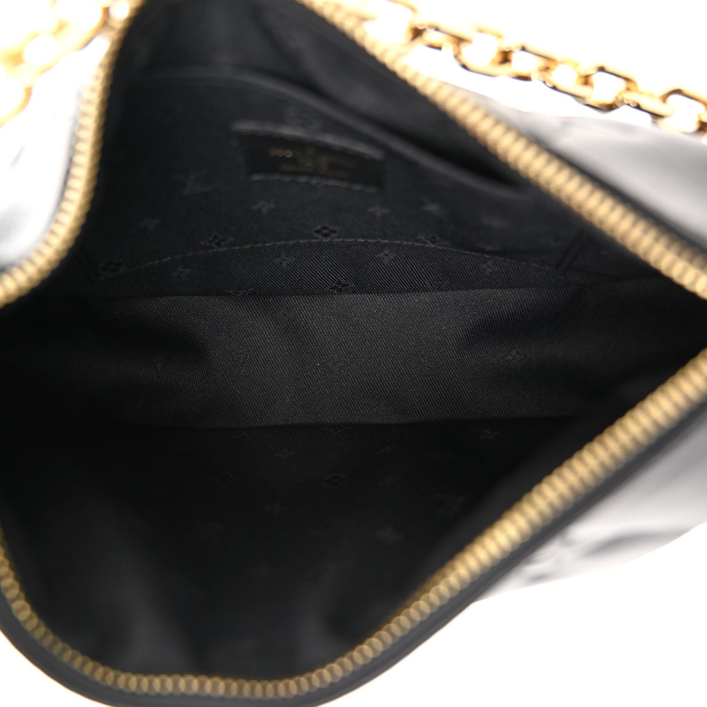 Calfskin Bubblegram Over The Moon Black