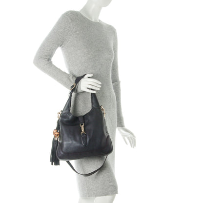 Gucci Metallic Pebbled Calfskin Medium New Jackie Shoulder Bag 2 of 10